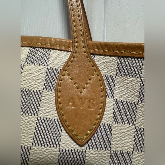 LOUIS VUITTON Damier Azur Neverfull MM - Picture 2 of 16